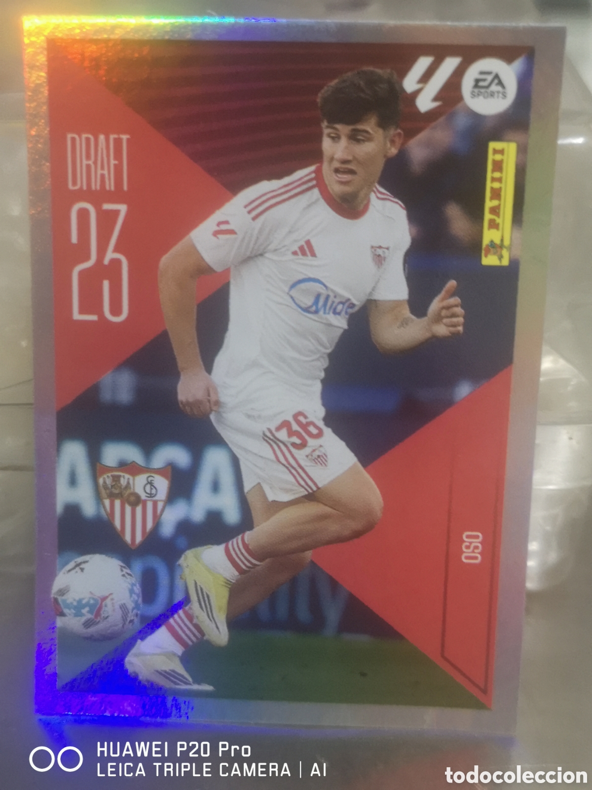 Cromos de f&uacute;tbol: LIGA ESTE 2026 2027 26 27 OSO DRAFT 23 SEVILLA 17