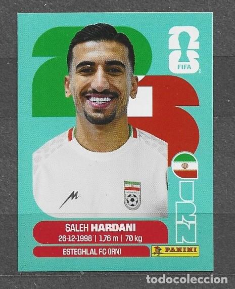 Cromos de f&uacute;tbol: Mundial 2026 - Saleh Hardani - N&ordm; 10 - Ir&aacute;n