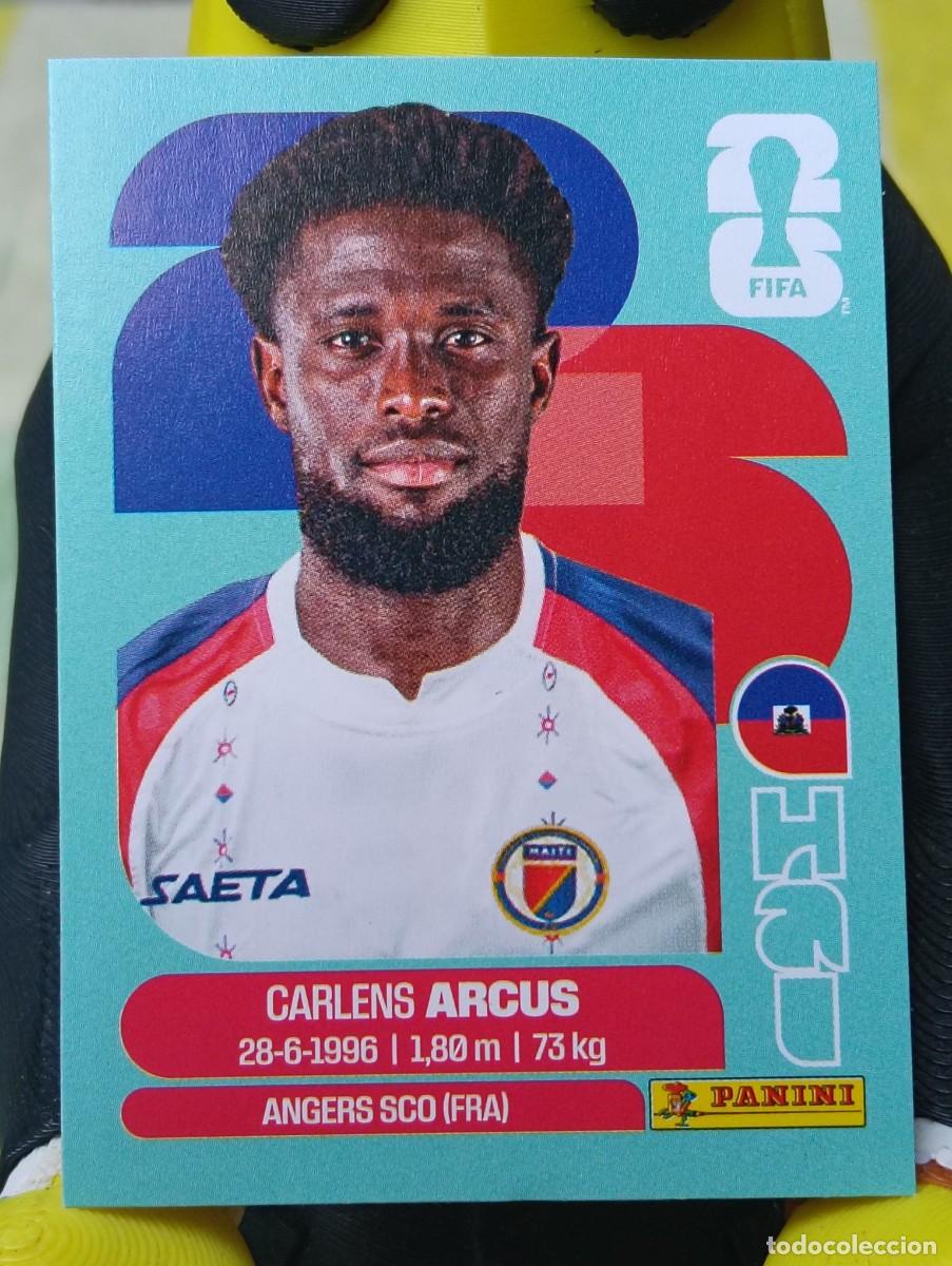 Cromos de f&uacute;tbol: Mundial 2026 - Carlens Arcus - N&deg; 3 - Hait&iacute;