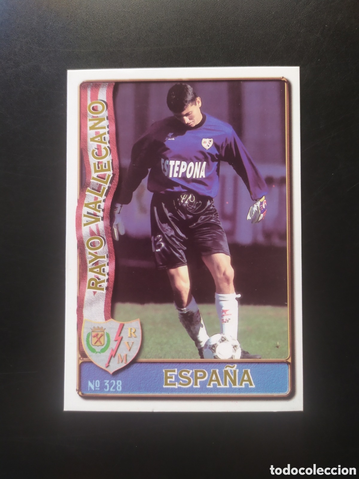 Cromos de f&uacute;tbol: Mundicromo fichas Liga 1996 1997 96 97 Espa&ntilde;a n&deg; 328 Rayo Vallecano