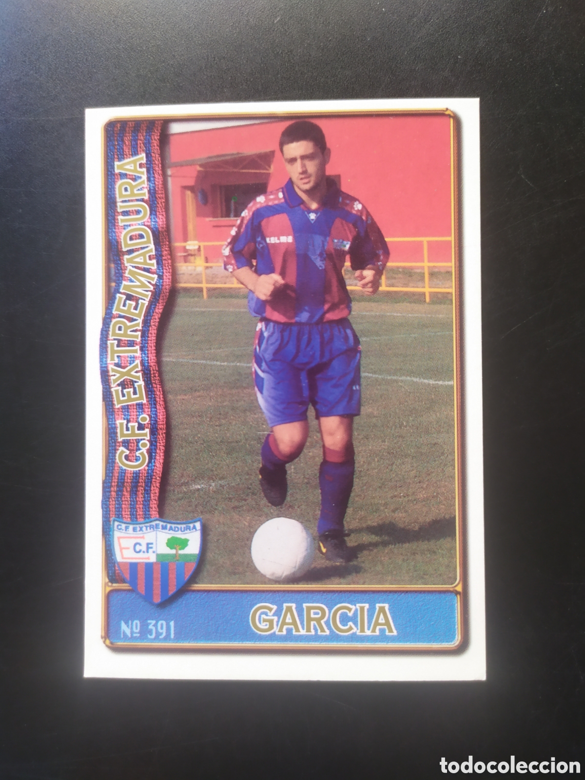 Cromos de f&uacute;tbol: Mundicromo fichas Liga 1996 1997 96 97 Garc&iacute;a Pimienta n&deg; 391 Extremadura