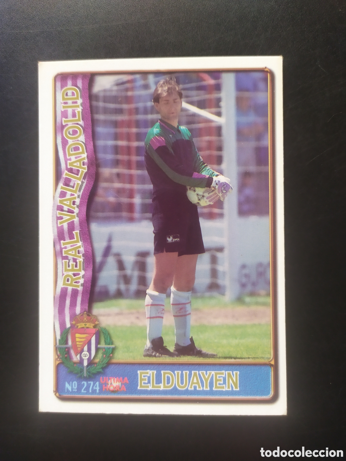 Cromos de f&uacute;tbol: Mundicromo fichas Liga 1996 1997 96 97 Elduayen ultima hora n&deg; 274 Valladolid