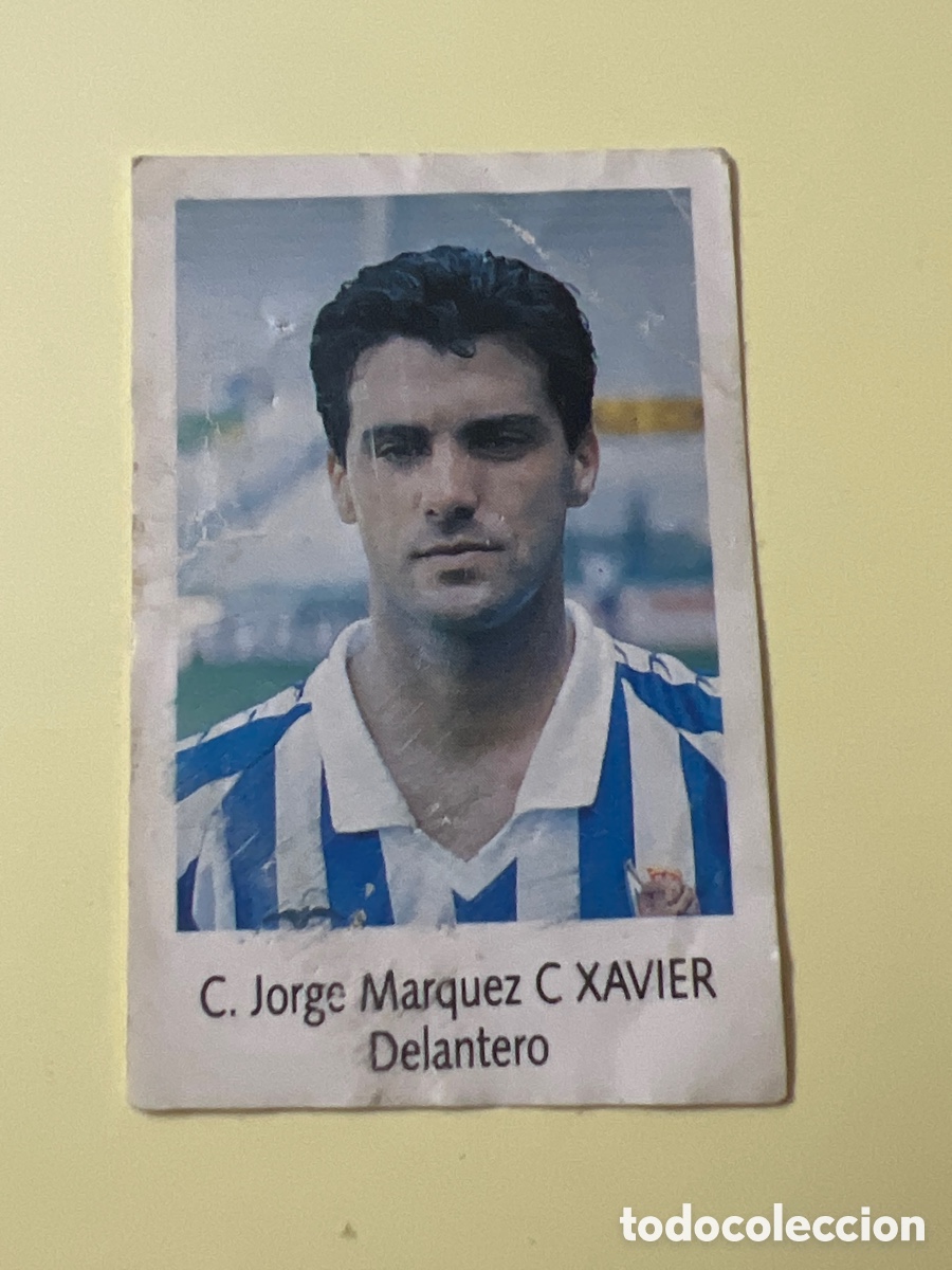 Cromos de f&uacute;tbol: C5201. CARLOS XAVIER (REAL SOCIEDAD) - N&ordm; 191 - LIGA F&Uacute;TBOL 91-92 - BIMBO - NUNCA PEGADO.