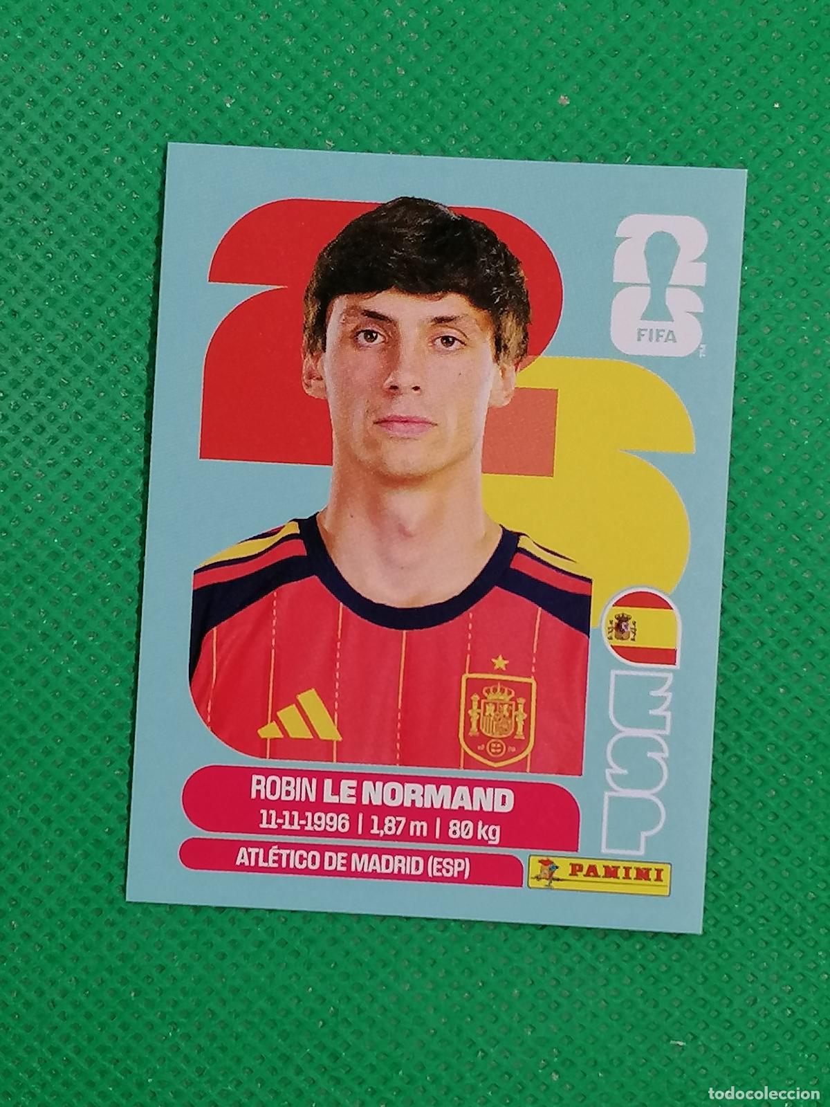 Cromos de f&uacute;tbol: ESP 3 ESP3 ROBIN LE NORMAND ESPA&Ntilde;A ⚽ PANINI FIFA MUNDIAL WORLD CUP 26 2026 STICKER ⚽