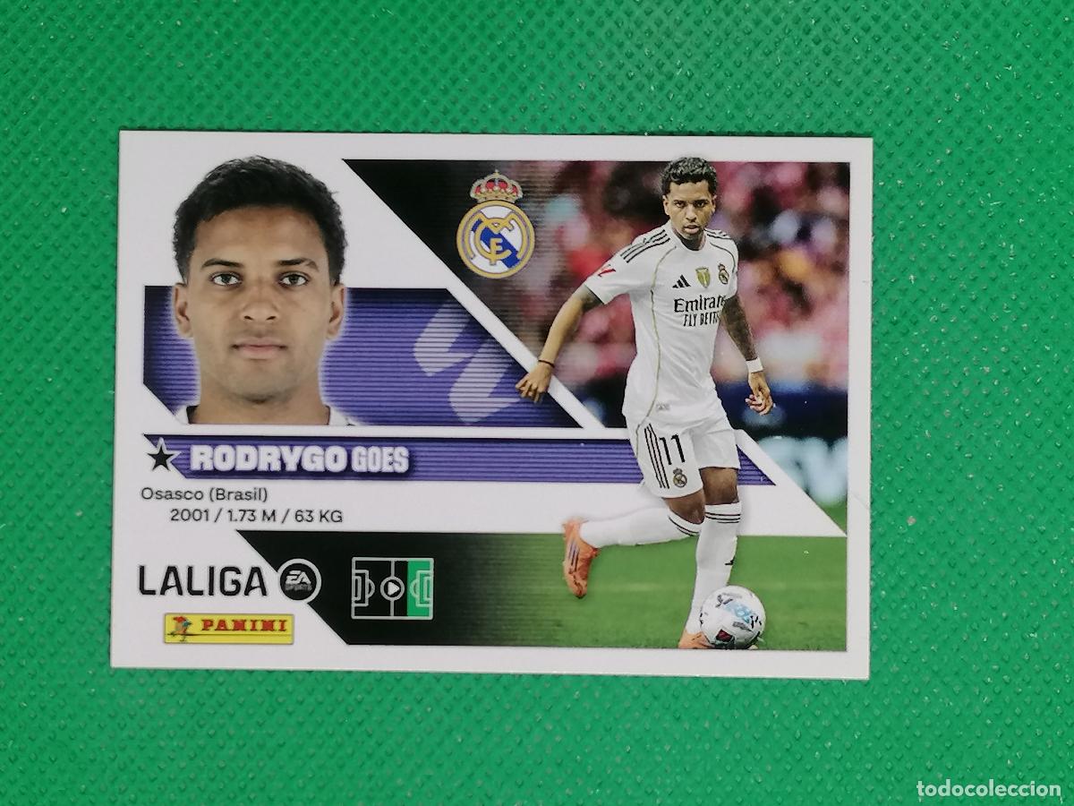 Cromos de f&uacute;tbol: 18 RODRYGO REAL MADRID ⚽ PANINI LIGA ESTE 26 27 2026 2027 ⚽
