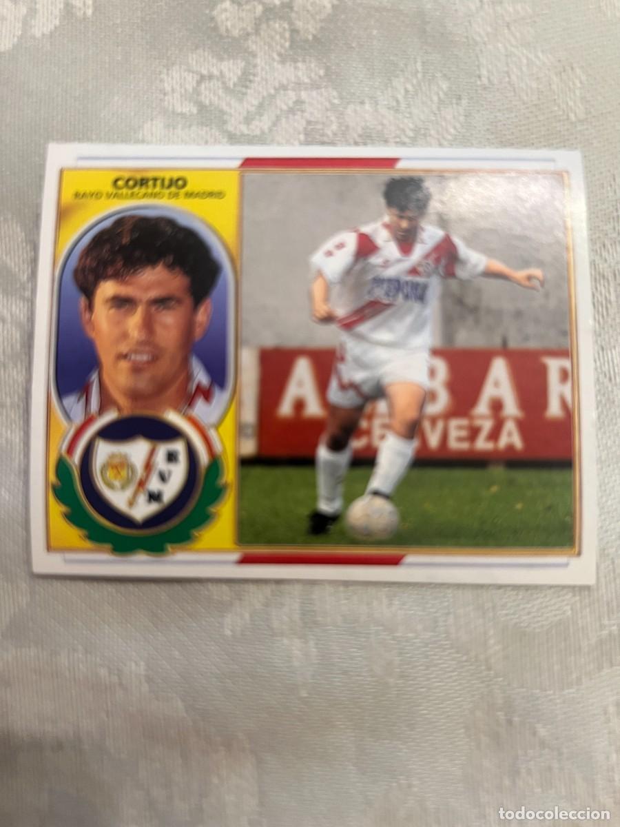 Cromos de f&uacute;tbol: CORTIJO RAYO VALLECANO SIN PEGAR EDICIONES ESTE 1996-97