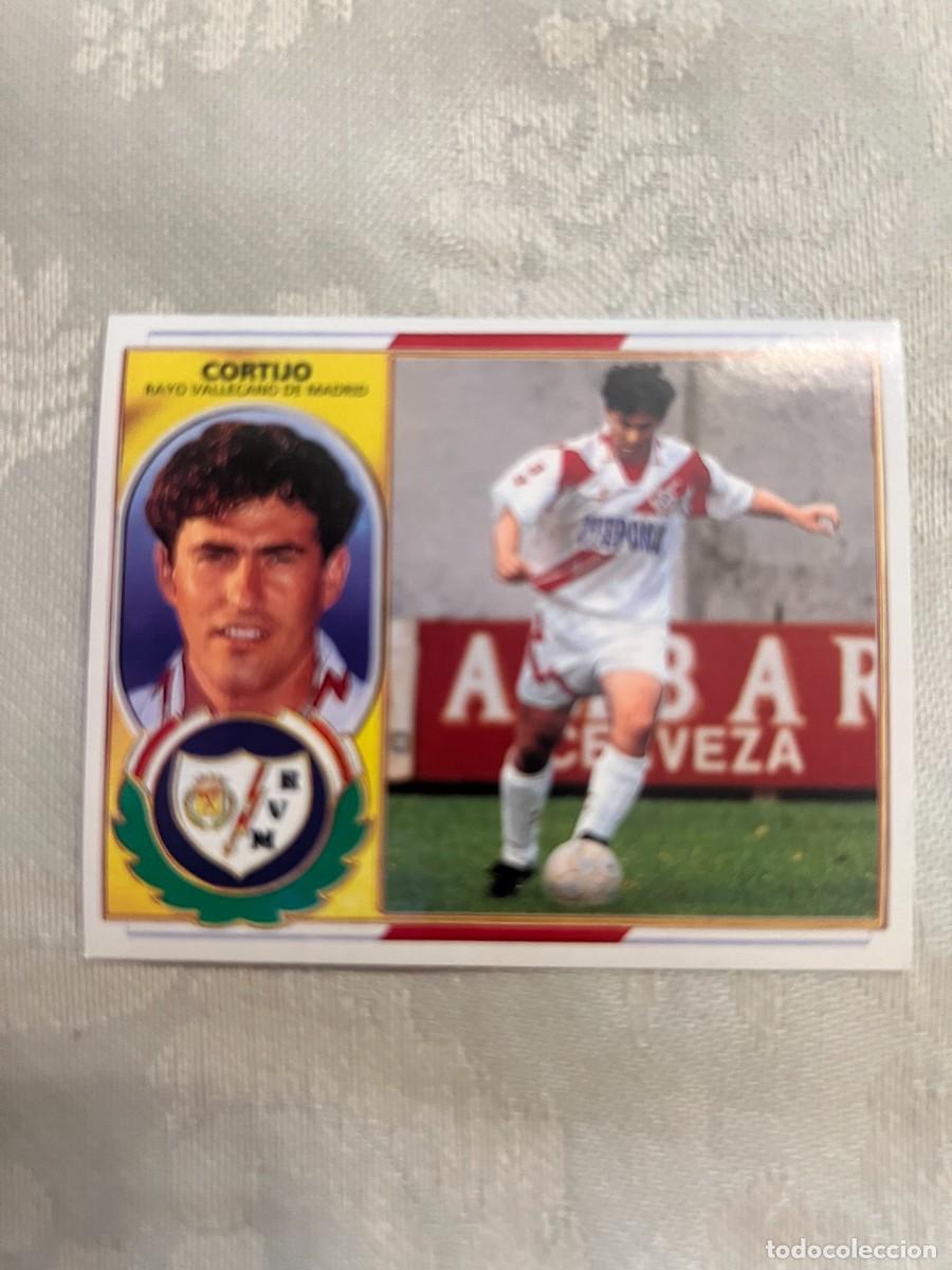 Cromos de f&uacute;tbol: CORTIJO RAYO VALLECANO SIN PEGAR EDICIONES ESTE 1996-97