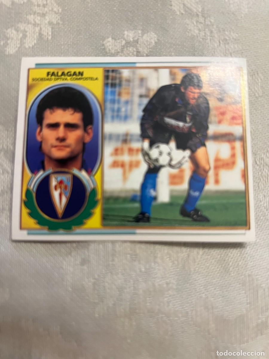 Cromos de f&uacute;tbol: FALAGAN COMPOSTELA SIN PEGAR EDICIONES ESTE 1996-97