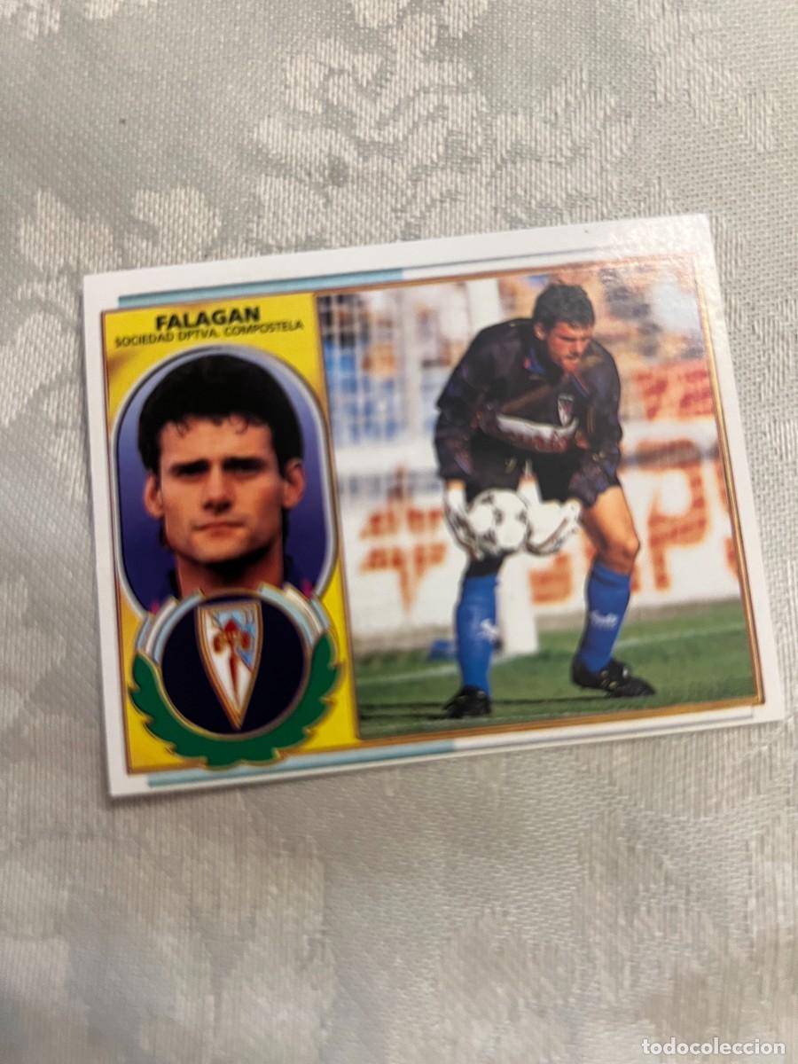 Cromos de f&uacute;tbol: FALAGAN COMPOSTELA SIN PEGAR EDICIONES ESTE 1996-97