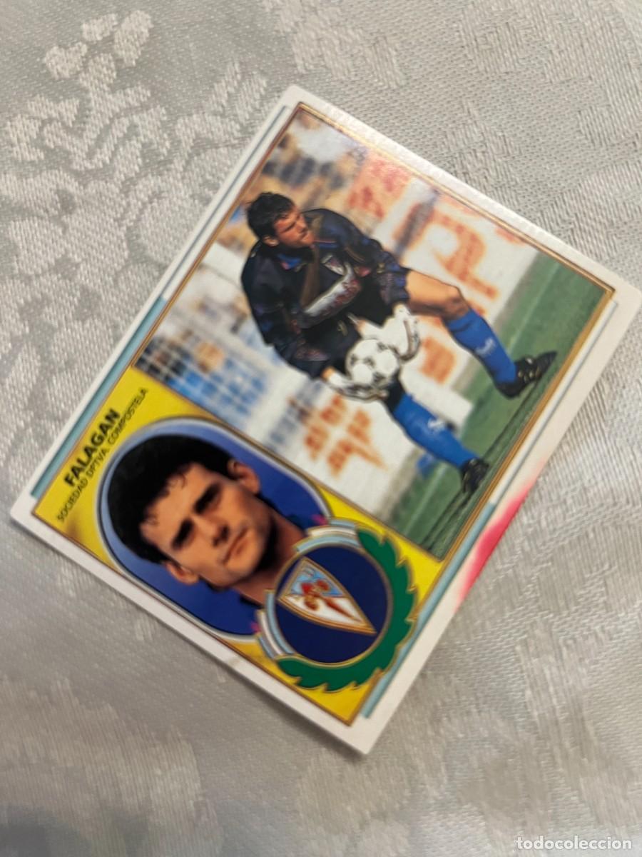 Cromos de f&uacute;tbol: FALAGAN COMPOSTELA SIN PEGAR EDICIONES ESTE 1996-97
