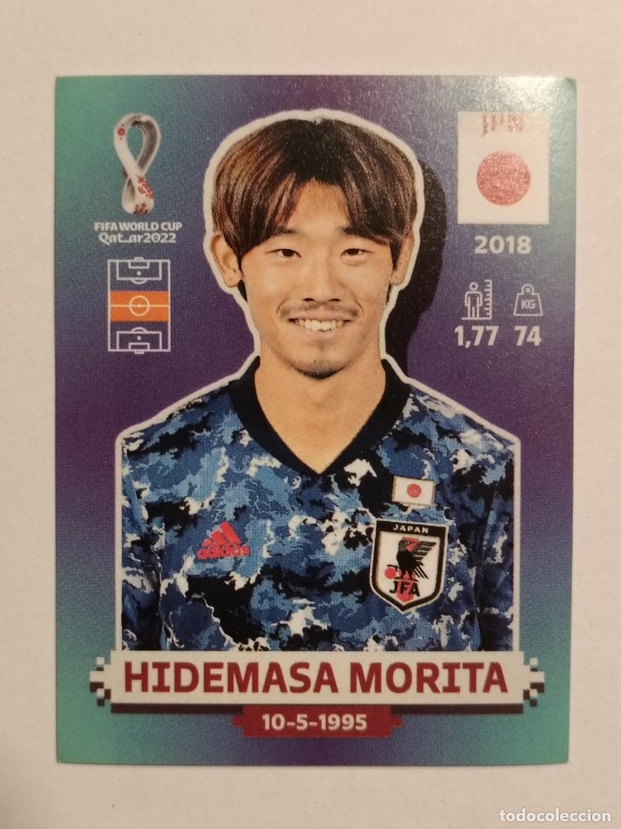 Cromos de f&uacute;tbol: #JPN 12 HIDEMASA MORITA (JAPON) MUNDIAL QATAR 2022 PANINI