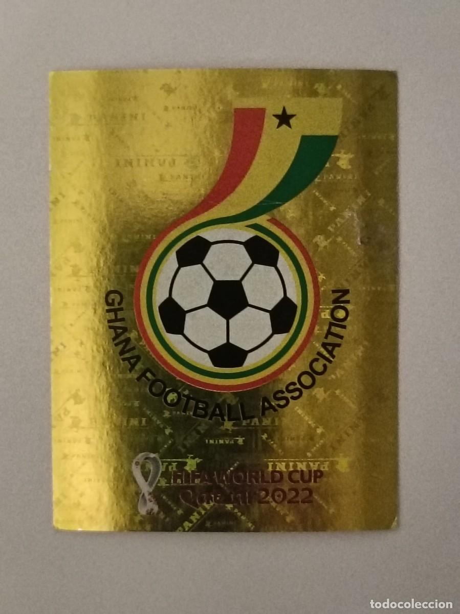 Cromos de f&uacute;tbol: #GHA 2 ESCUDO (GHANA) MUNDIAL QATAR 2022 PANINI