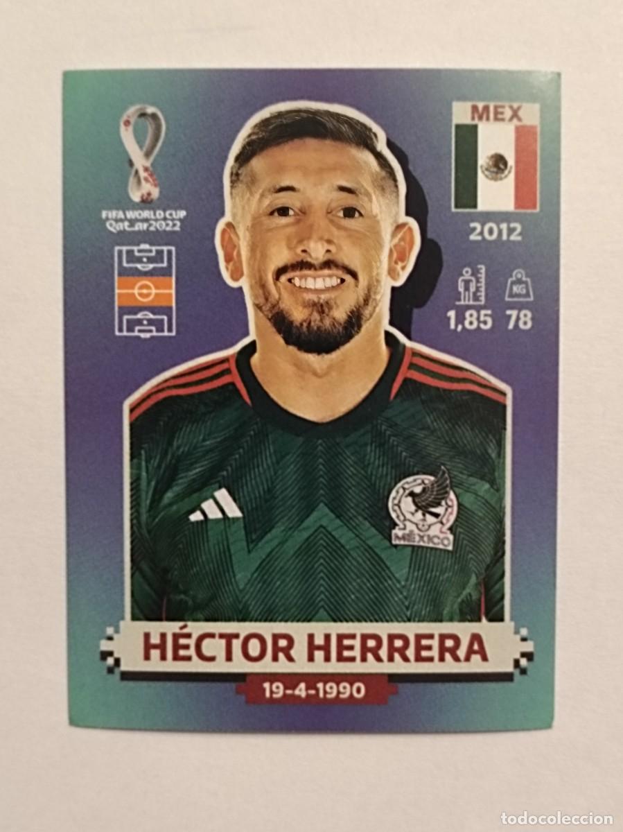 Cromos de f&uacute;tbol: #MEX 15 HECTOR HERRERA (MEXICO) MUNDIAL QATAR 2022 PANINI