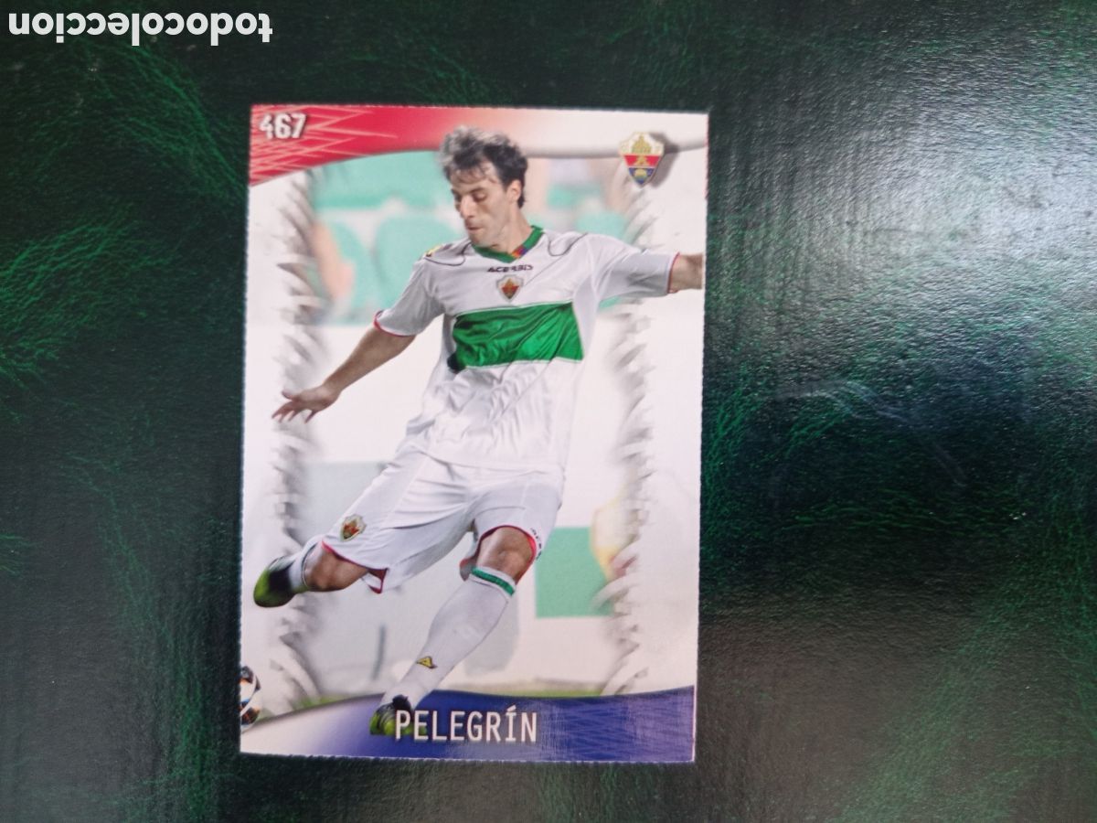 Cromos de f&uacute;tbol: ❇️ CROMO ⚽ PELEGR&Iacute;N ELCHE 467 FICHAS LIGA QUIZ GAME 2014 13 14 2013 2014 MUNDICROMO ❇️