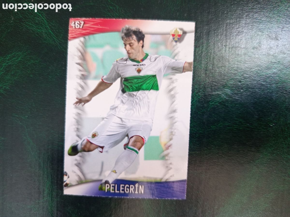 Cromos de f&uacute;tbol: ❇️ CROMO ⚽ PELEGR&Iacute;N ELCHE 467 FICHAS LIGA QUIZ GAME 2014 13 14 2013 2014 MUNDICROMO ❇️