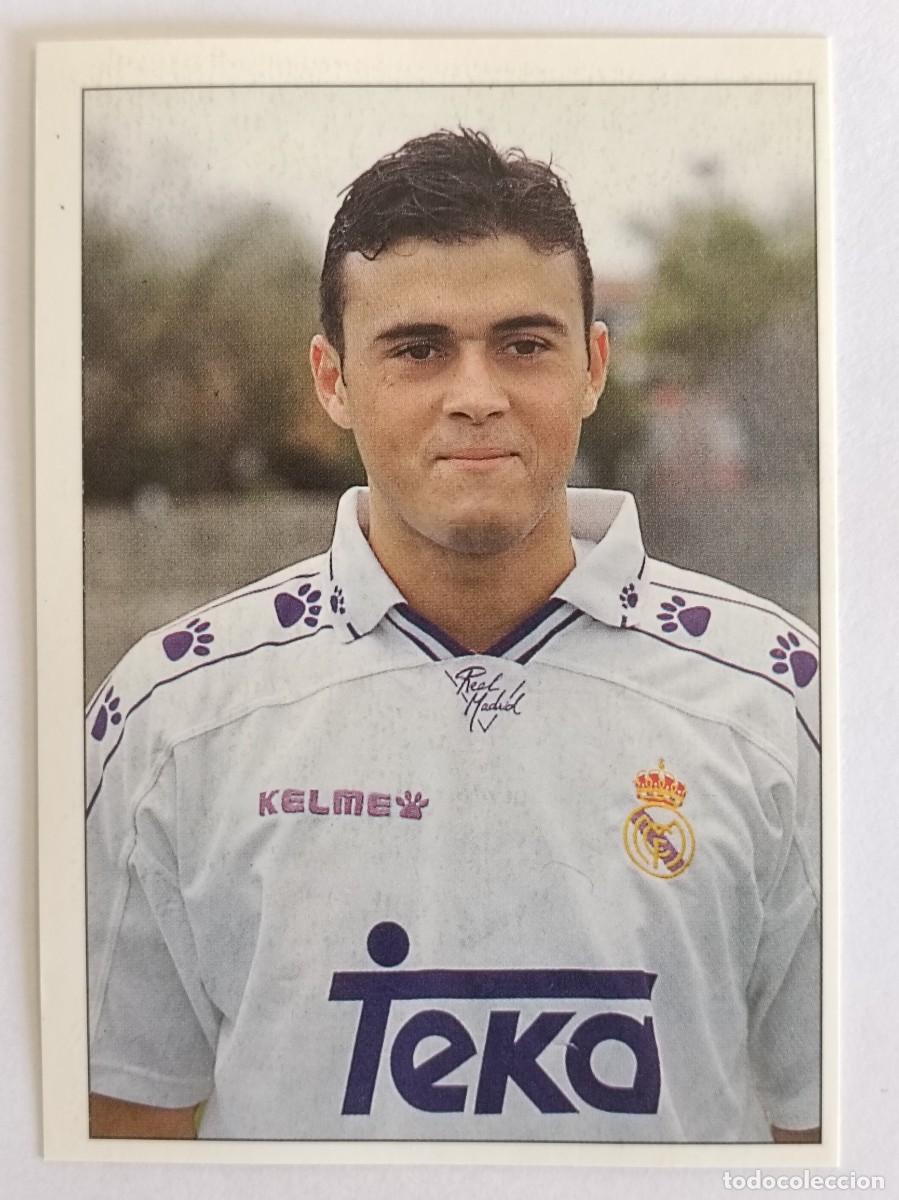 Cartes &agrave; collectionner de Football: #217 LUIS ENRIQUE COLECCION REAL MADRID 95/96 PANINI