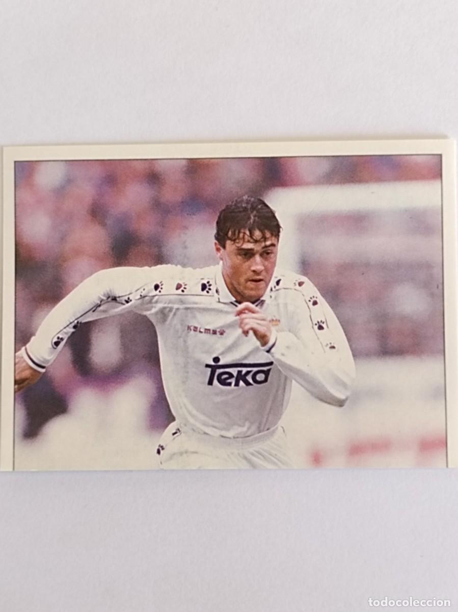 Cromos de f&uacute;tbol: #218 LUIS ENRIQUE COLECCION REAL MADRID 95/96 PANINI