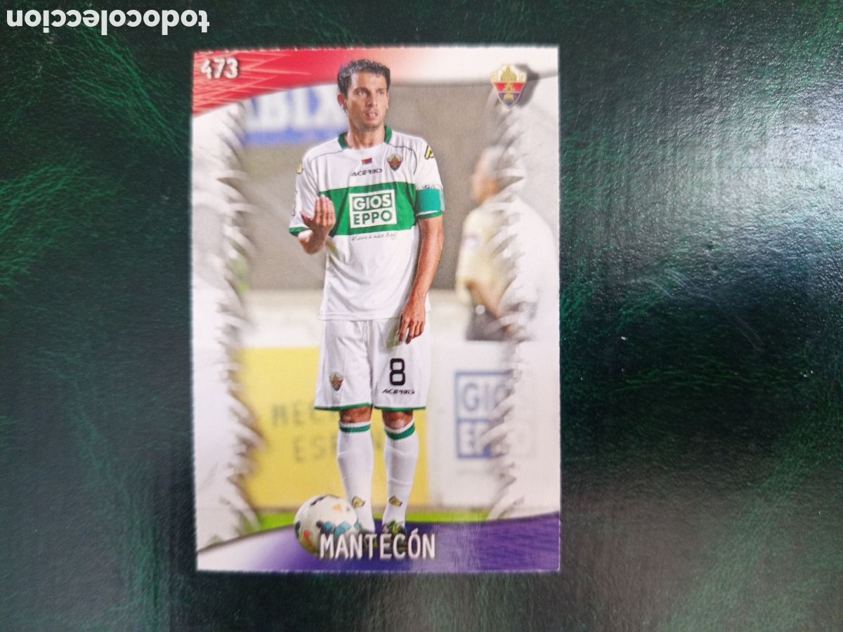 Cartes &agrave; collectionner de Football: ❇️ CROMO ⚽ MANTEC&Oacute;N ELCHE 473 FICHAS LIGA QUIZ GAME 2014 13 14 2013 2014 MUNDICROMO ❇️