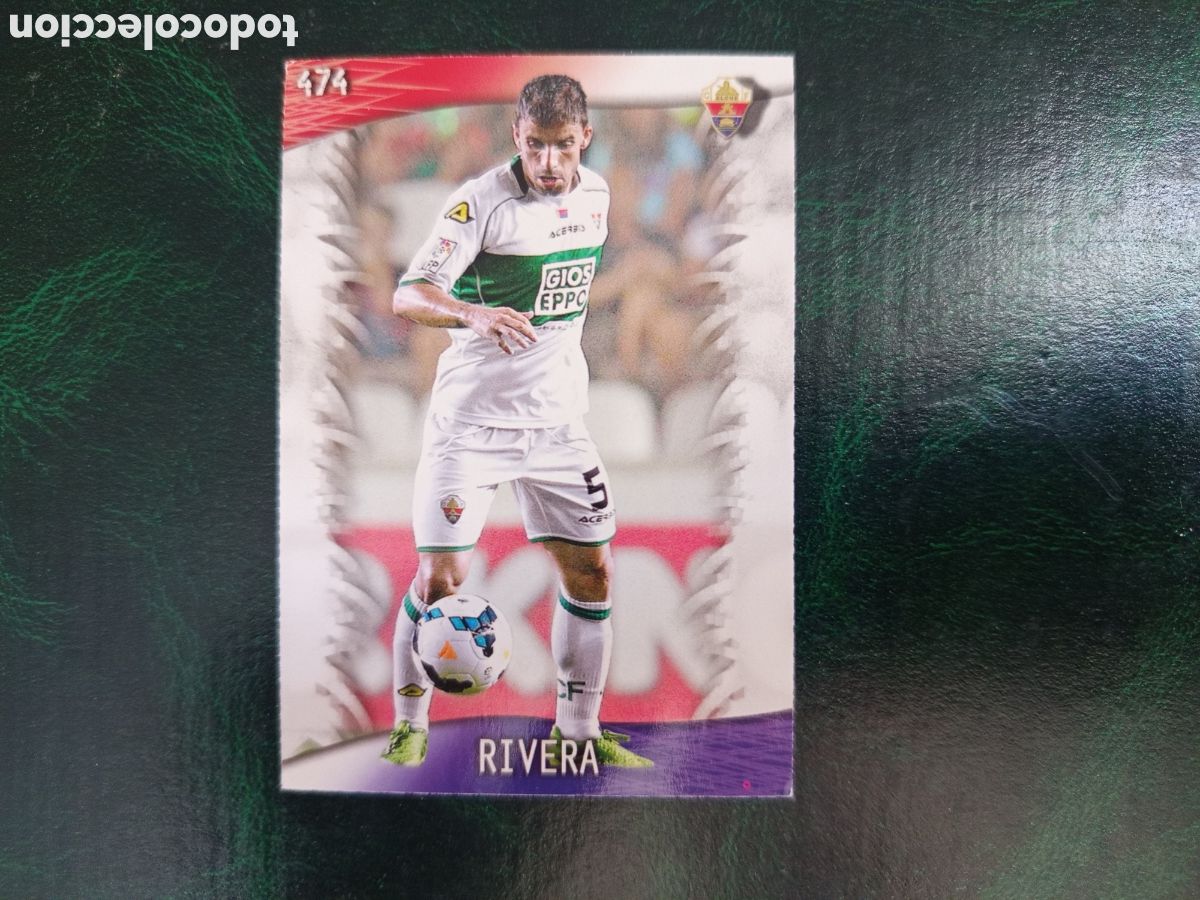 Cartes &agrave; collectionner de Football: ❇️ CROMO ⚽ RIVERA ELCHE 474 FICHAS LIGA QUIZ GAME 2014 13 14 2013 2014 MUNDICROMO ❇️