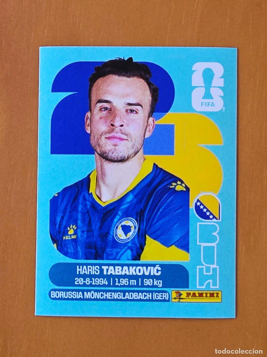 Cromos de f&uacute;tbol: BIH 20 Haris Tabaković, Bosnia & Herzegovina, Panini FIFA World Cup Mundial 2026 Sticker