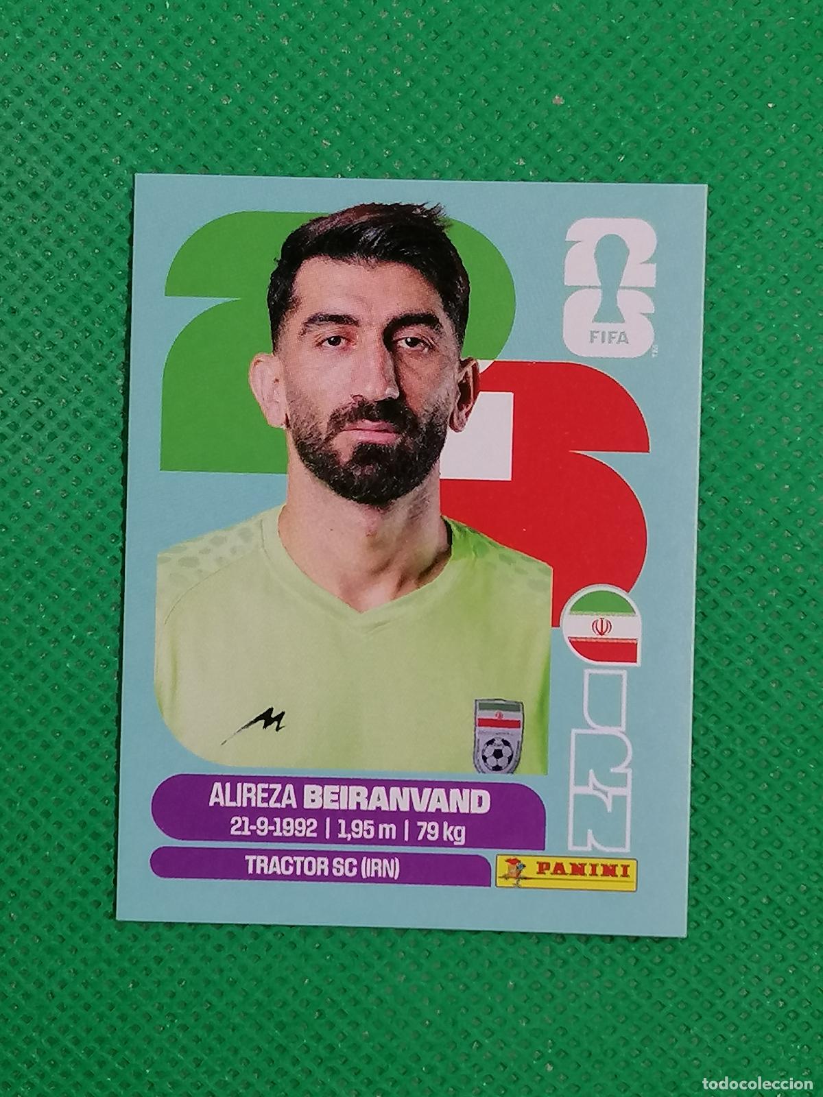 Cromos de f&uacute;tbol: IRN 2 IRN2 ALIREZA BEIRANVAND IRAN ⚽ PANINI FIFA MUNDIAL WORLD CUP 26 2026 STICKER ⚽