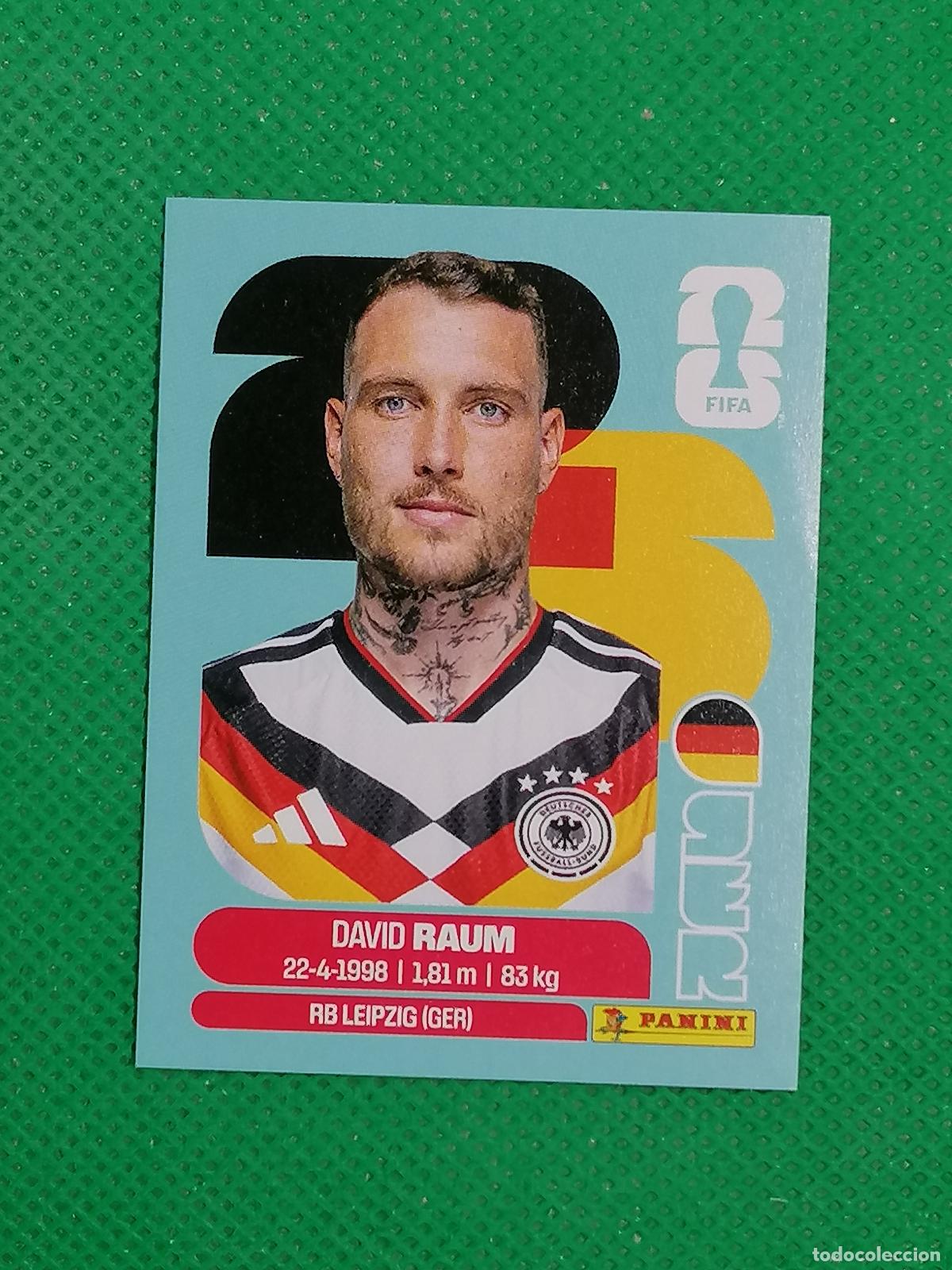 Cromos de f&uacute;tbol: GER 4 GER4 DAVID RAUM ALEMANIA ⚽ PANINI FIFA MUNDIAL WORLD CUP 26 2026 STICKER ⚽