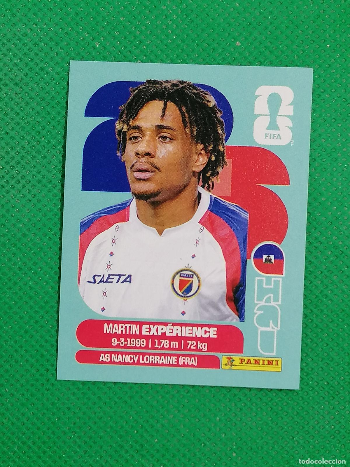 Cromos de f&uacute;tbol: HAI 4 HAI4 MARTIN EXPERIENCE HAITI ⚽ PANINI FIFA MUNDIAL WORLD CUP 26 2026 STICKER ⚽
