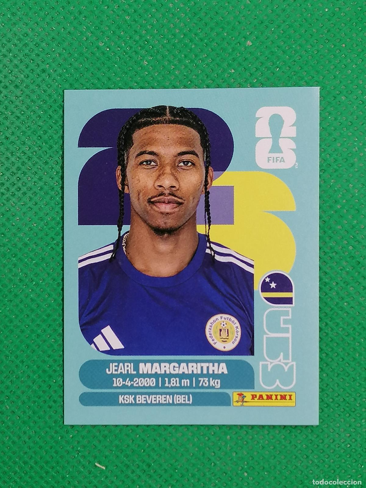 Cromos de f&uacute;tbol: CUW 16 CUW16 JEARL MARGARITHA CURACAO ⚽ PANINI FIFA MUNDIAL WORLD CUP 26 2026 STICKER ⚽