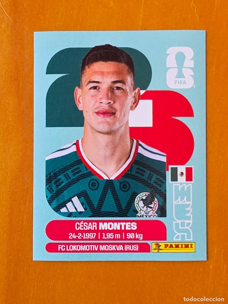Cromos de f&uacute;tbol: MEX 5 C&eacute;sar Montes, M&eacute;xico, Panini FIFA World Cup Mundial 2026 Sticker