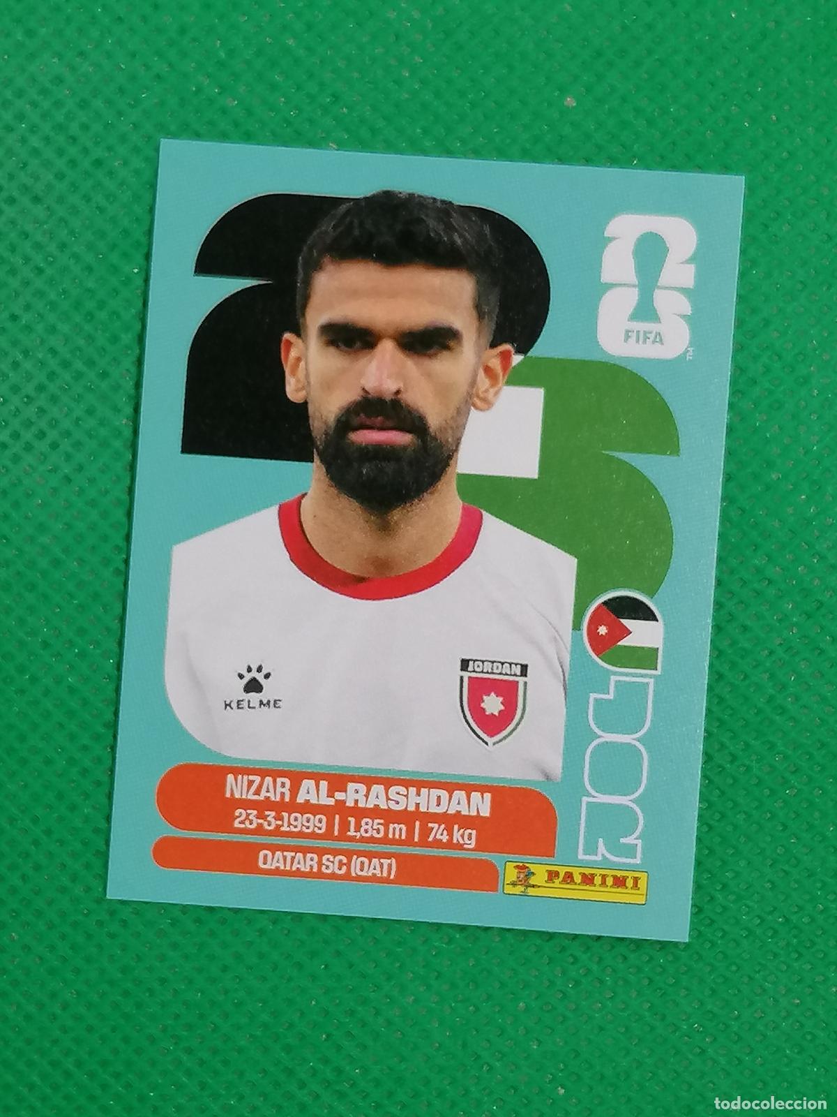 Cromos de f&uacute;tbol: JOR 10 JOR10 NIZAR AL-RASHDAN JORDANIA ⚽ PANINI FIFA MUNDIAL WORLD CUP 26 2026 STICKER ⚽