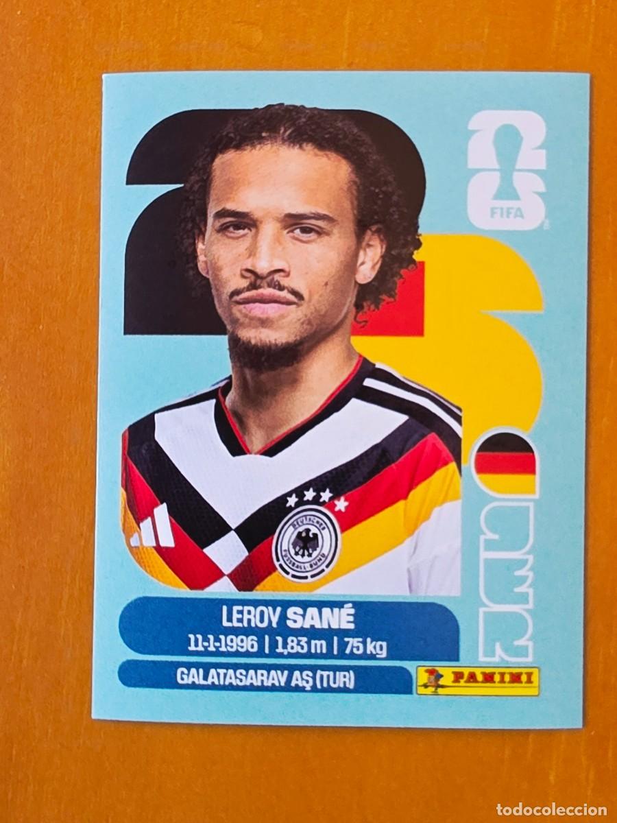 Cromos de f&uacute;tbol: GER 18 Leroy San&eacute;, Alemania, Panini FIFA World Cup Mundial 2026 Sticker