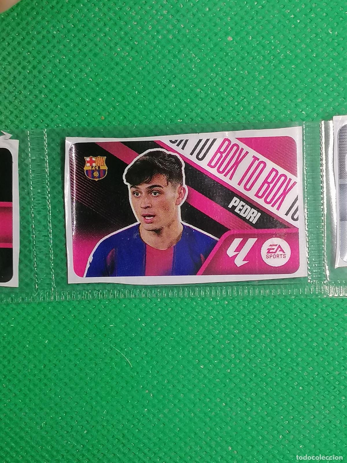 Cartes &agrave; collectionner de Football: BOX TO BOX PEDRI BARCELONA CHICLES CHICLE SIN PEGAR ⚽ PANINI LIGA ESTE 26 27 2026 2027 ⚽