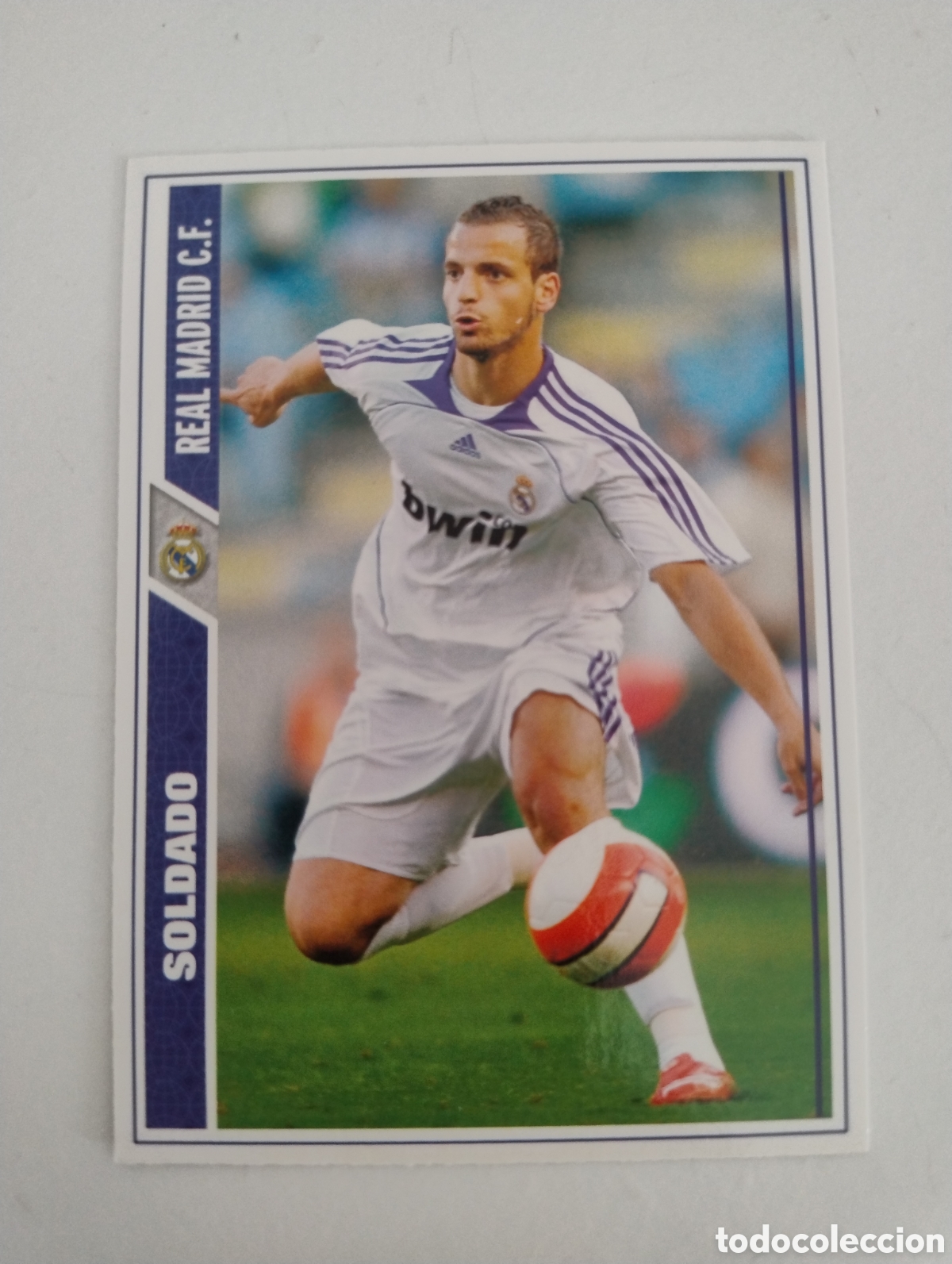 Figurine di Calcio: 575 - Soldado - Real Madrid - Mundicromo Liga 2008