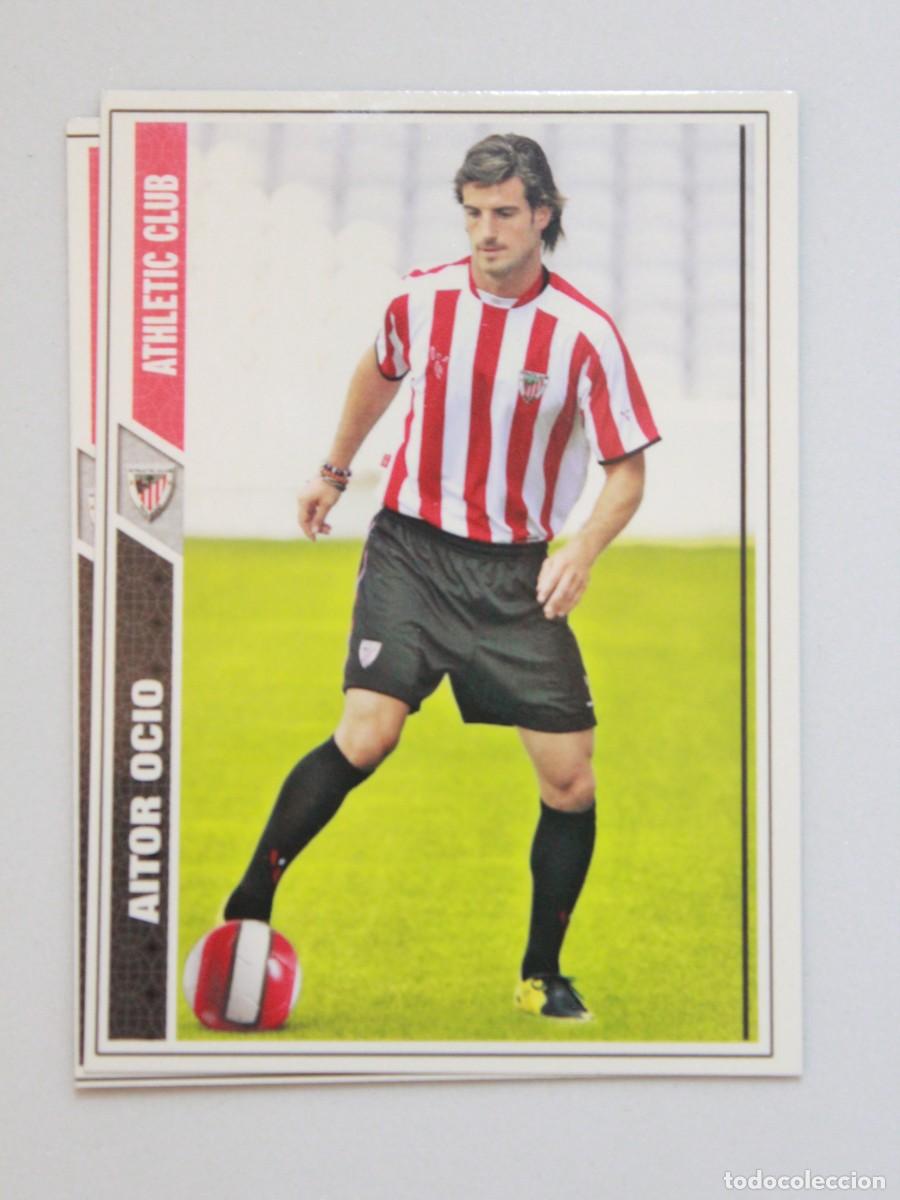 Cromos de f&uacute;tbol: Cromo Aitor Ocio Athletic Club Bilbao Liga 2007-2008