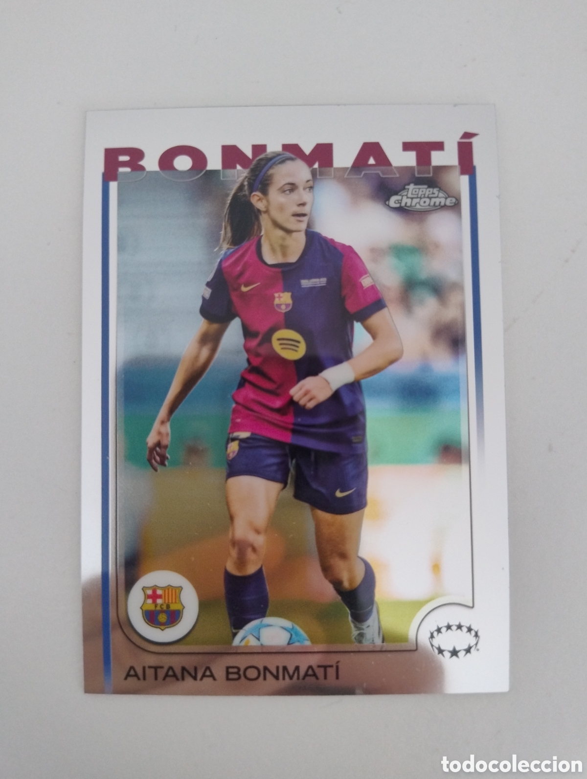 Cartes &agrave; collectionner de Football: 1 - Aitana Bonmati - Barcelona - Topps Chrome 2025