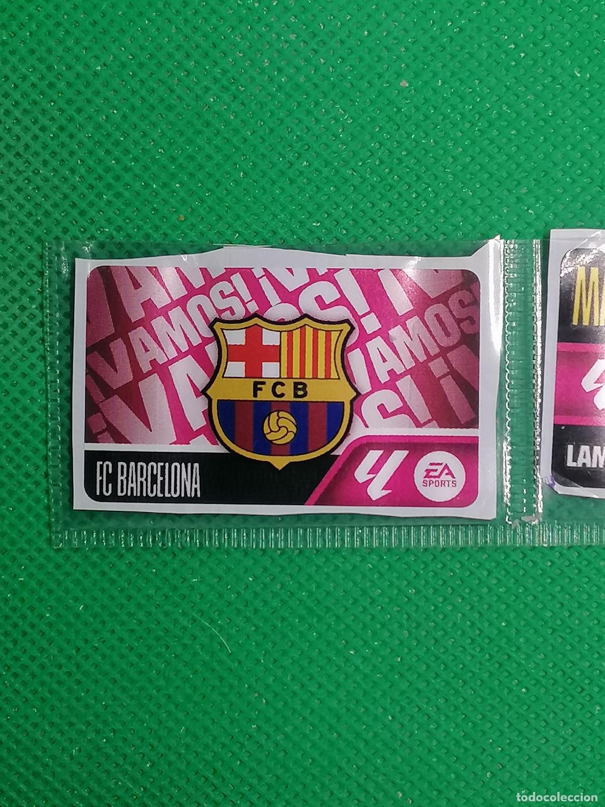 Cromos de f&uacute;tbol: ESCUDO BARCELONA CHICLES CHICLE SIN PEGAR ⚽ PANINI LIGA ESTE 26 27 2026 2027 ⚽
