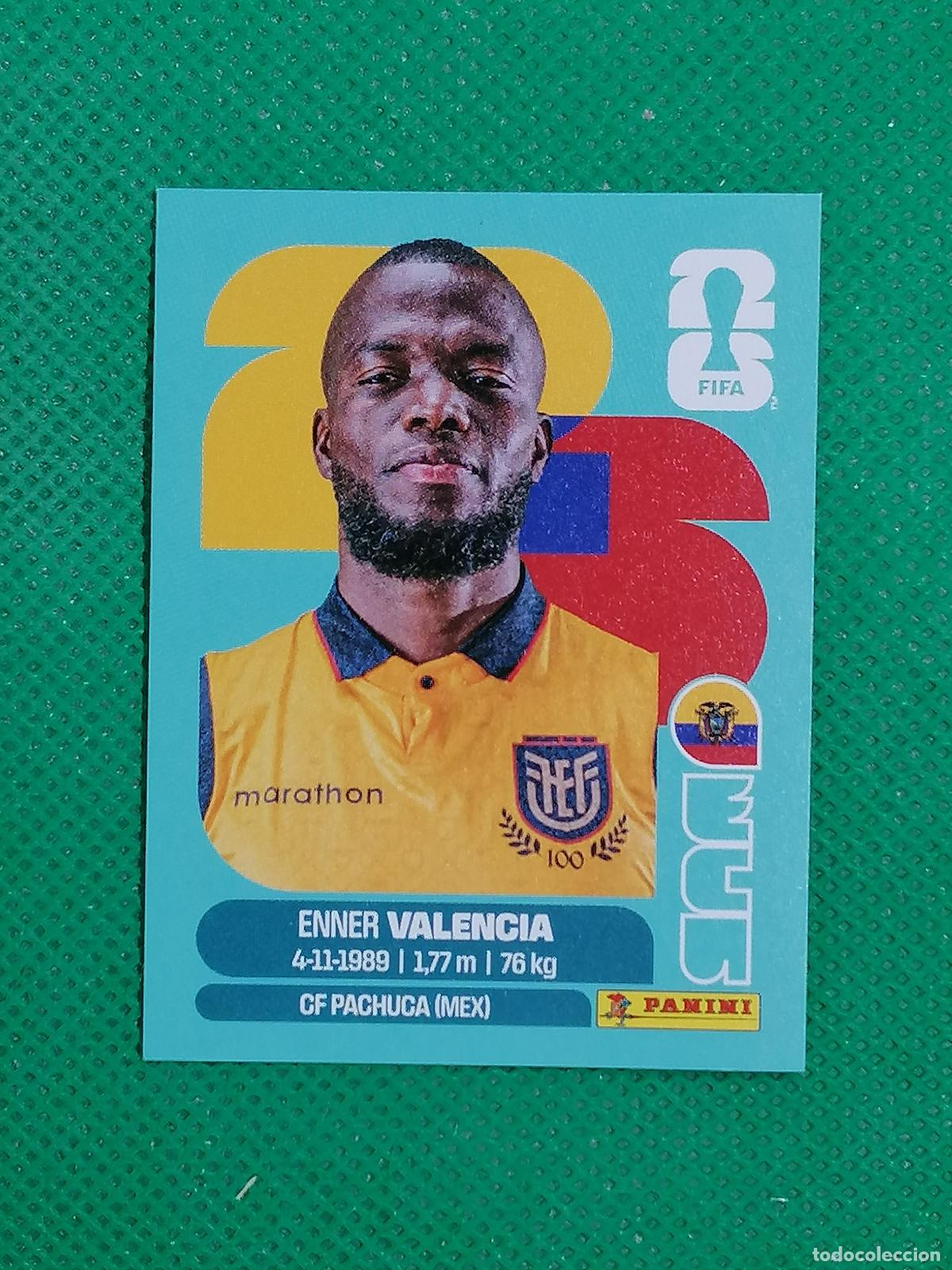 Cromos de f&uacute;tbol: ECU 20 ECU20 ENNER VALENCIA ECUADOR ⚽ PANINI FIFA MUNDIAL WORLD CUP 26 2026 STICKER ⚽