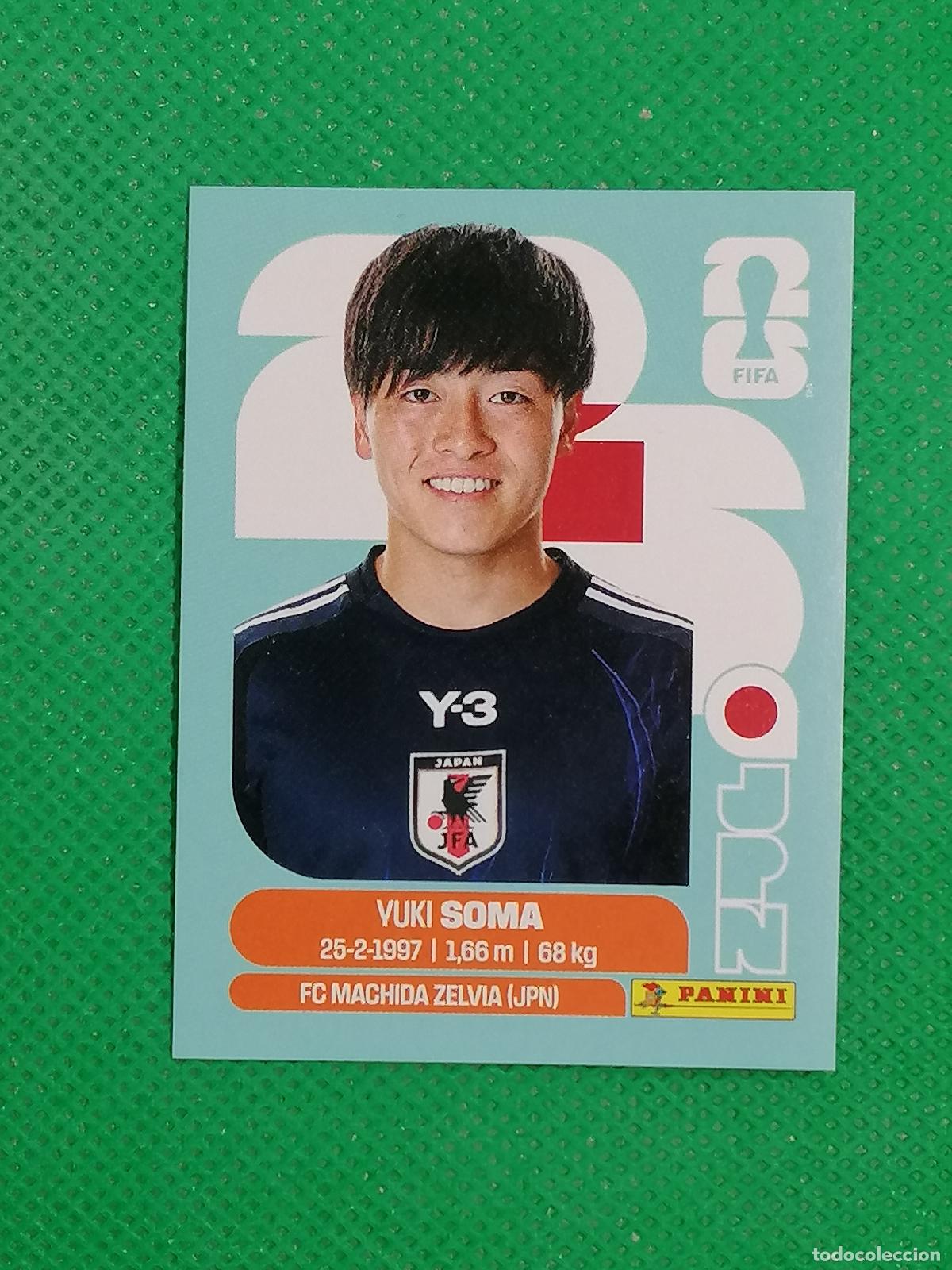 Cromos de f&uacute;tbol: JPN 9 JPN9 YUKI SOMA JAPON ⚽ PANINI FIFA MUNDIAL WORLD CUP 26 2026 STICKER ⚽