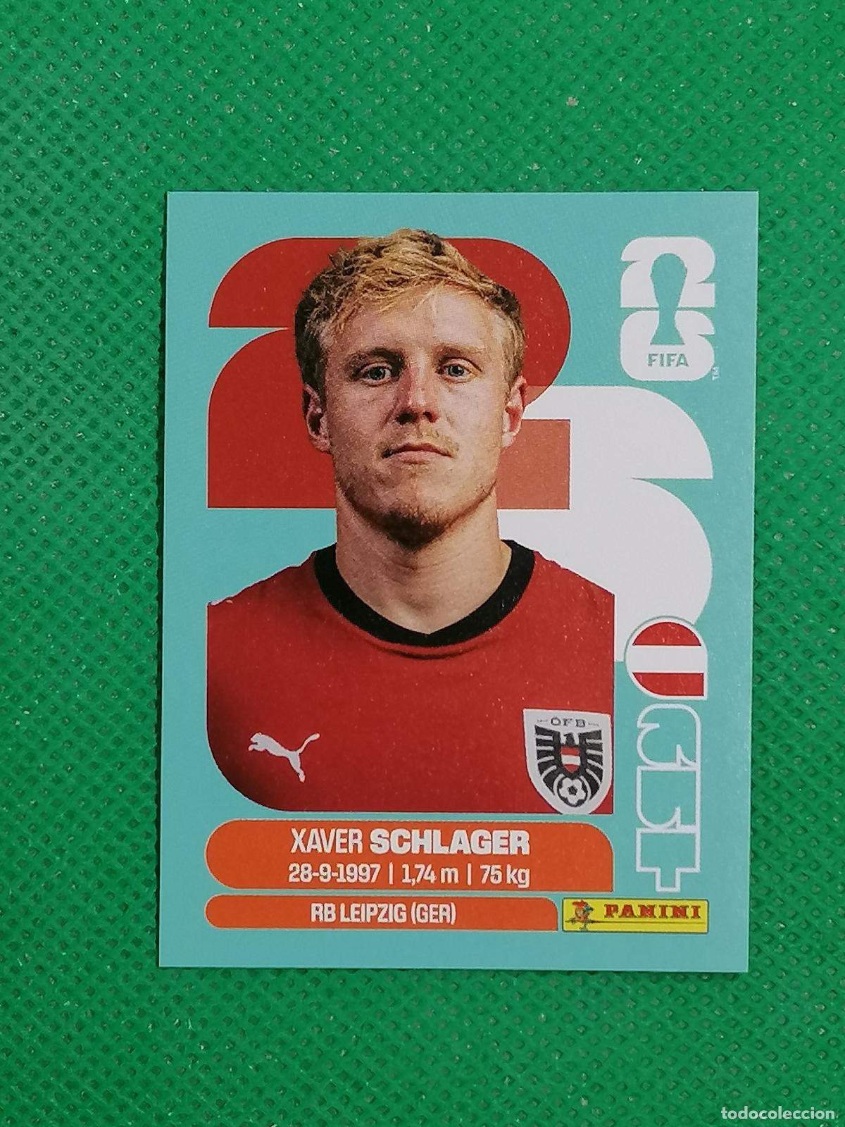 Cromos de f&uacute;tbol: AUT 10 AUT10 XAVIER SCHLAGGER AUSTRIA ⚽ PANINI FIFA MUNDIAL WORLD CUP 26 2026 STICKER ⚽