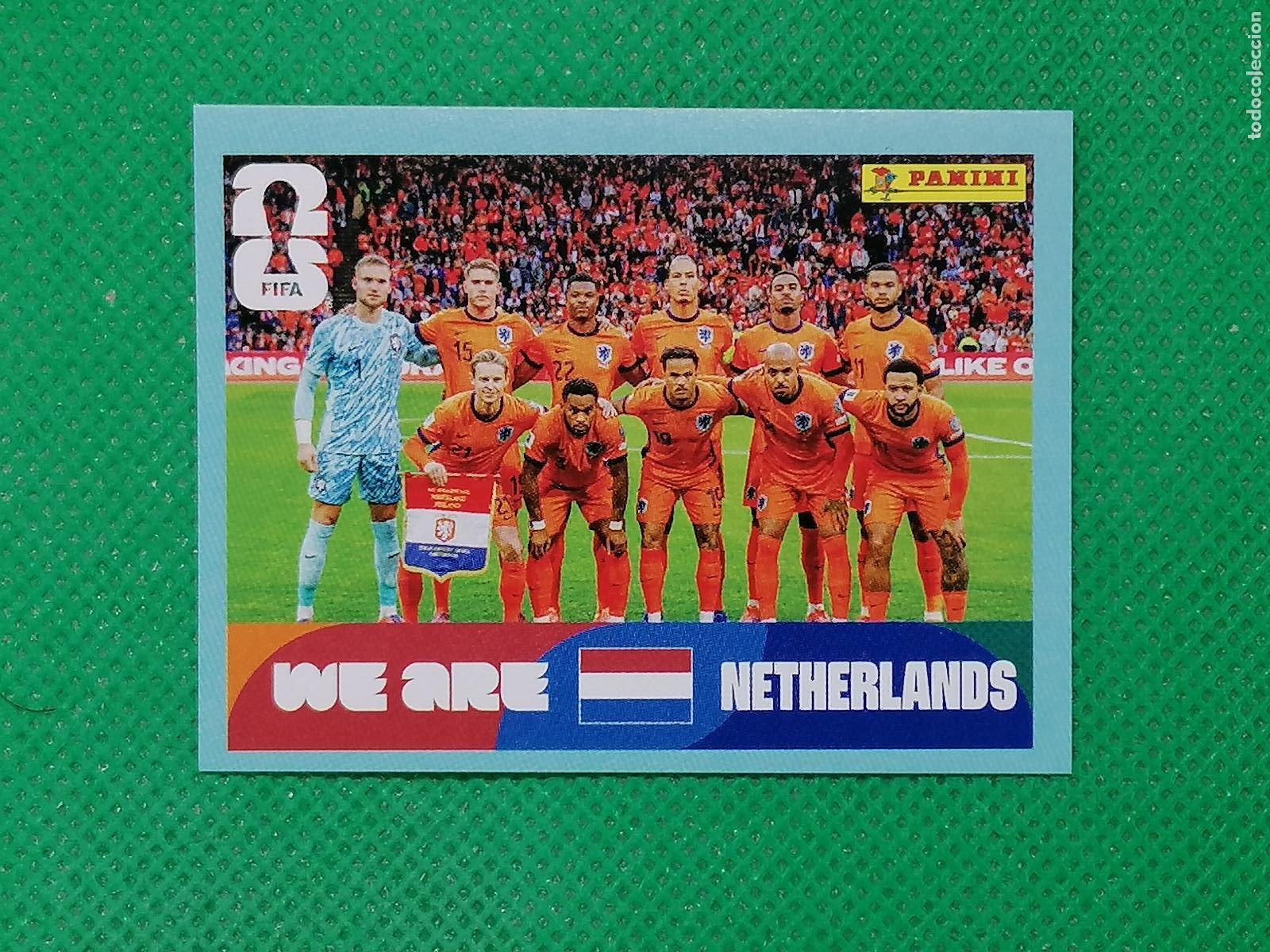 Figurine di Calcio: NED 13 NED13 PLANTILLA HOLANDA ⚽ PANINI FIFA MUNDIAL WORLD CUP 26 2026 STICKER ⚽