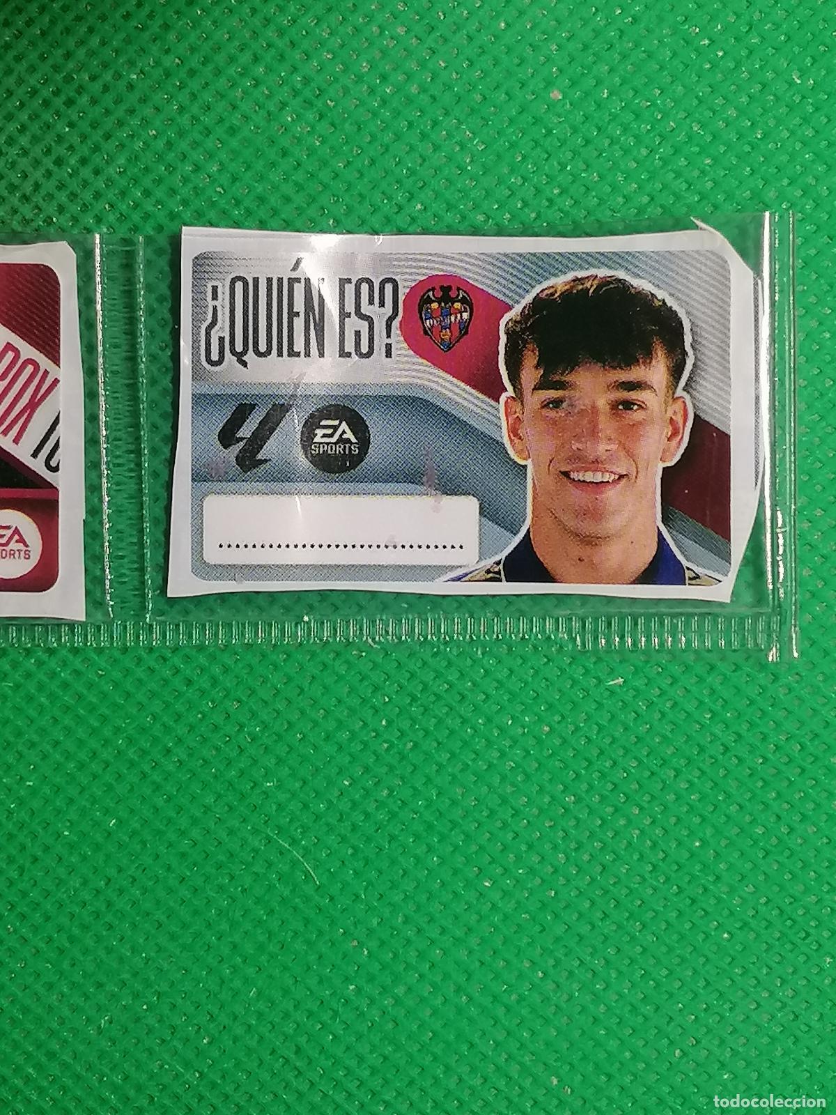 Cromos de f&uacute;tbol: LEVANTE &iquest;QUIEN ES? CHICLES CHICLE SIN PEGAR ⚽ PANINI LIGA ESTE 26 27 2026 2027 ⚽