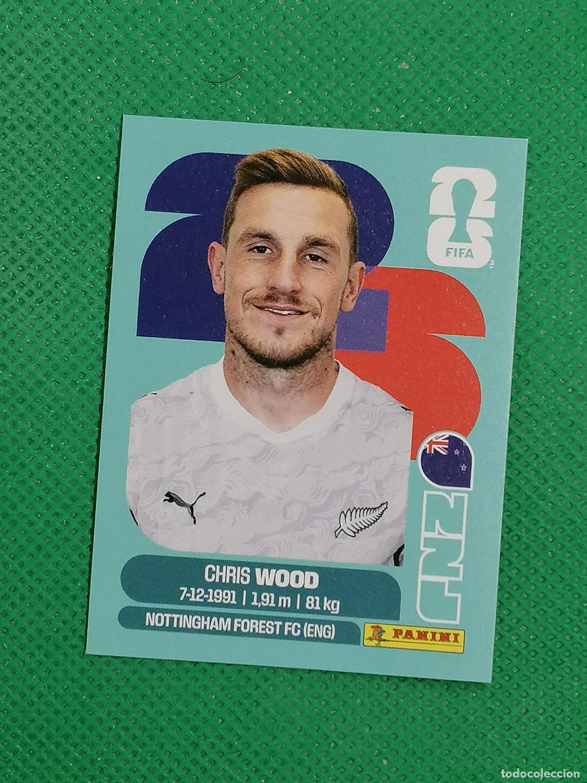 Cromos de f&uacute;tbol: NZL 17 NZL17 CRISH WOOD NUEVA ZELANDA ⚽ PANINI FIFA MUNDIAL WORLD CUP 26 2026 STICKER ⚽