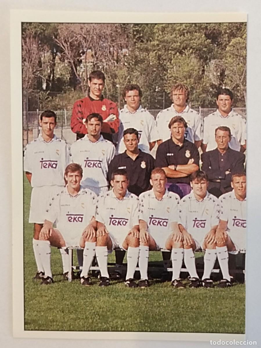 Cromos de f&uacute;tbol: #248 EQUIPO REAL MADRID B COLECCION REAL MADRID 95/96 PANINI