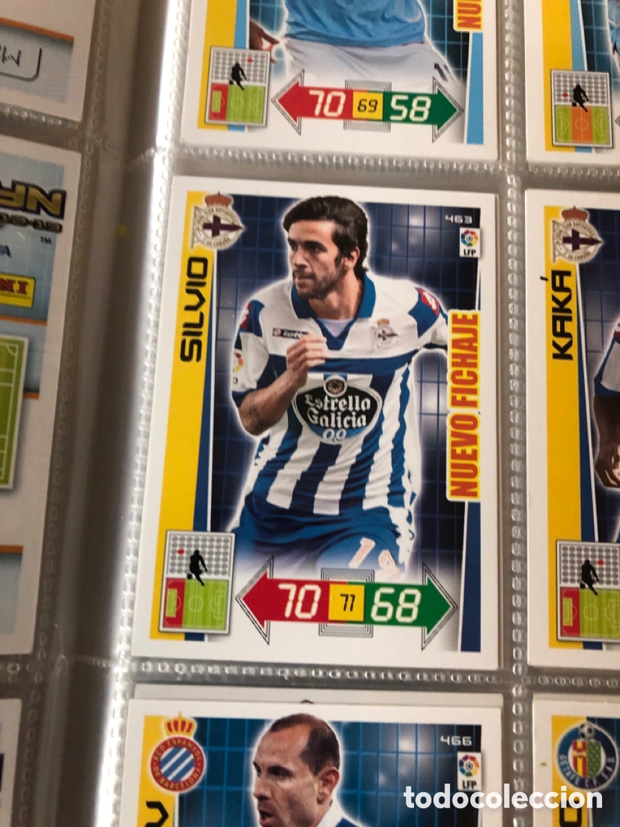 Cromos de f&uacute;tbol: Adrenalyn 2012 2013 nuevo fichaje Silvio 463 deportivo