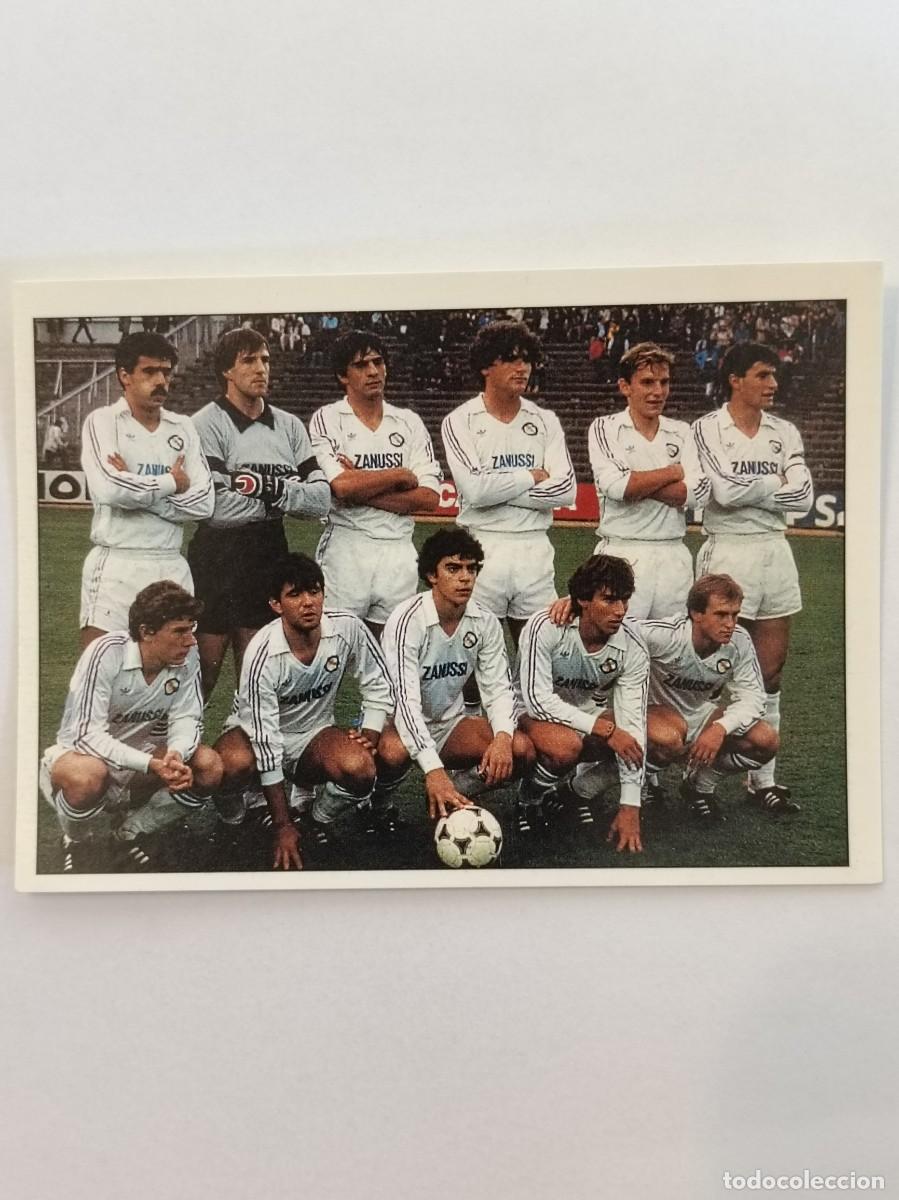 Cromos de f&uacute;tbol: #252 ALINEACION CASTILLA 1982 COLECCION REAL MADRID 95/96 PANINI