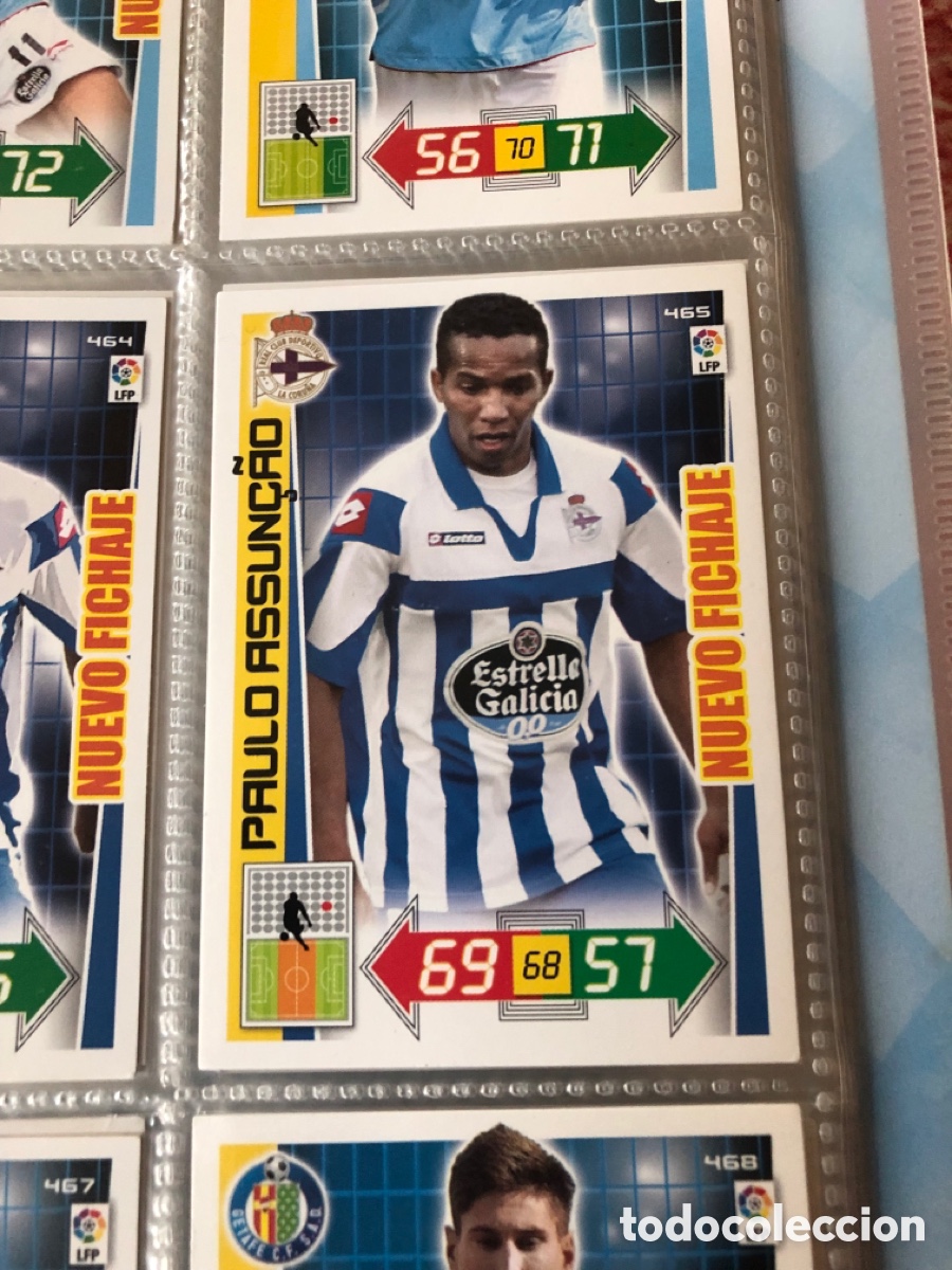 Cromos de f&uacute;tbol: Adrenalyn 2012 2013 nuevo fichaje paulo assuncao 465 deportivo