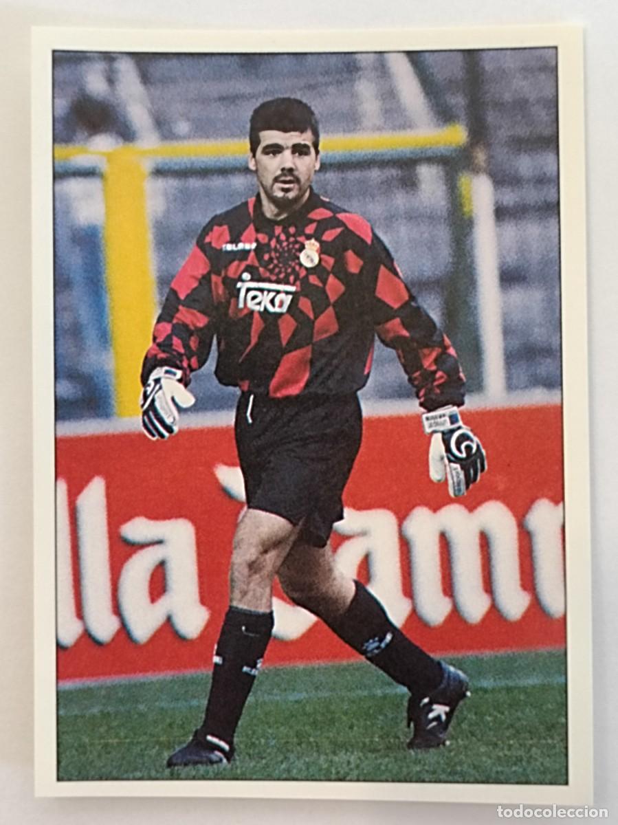 Cromos de f&uacute;tbol: #255 RAUL SERRANO REAL MADRID B COLECCION REAL MADRID 95/96 PANINI