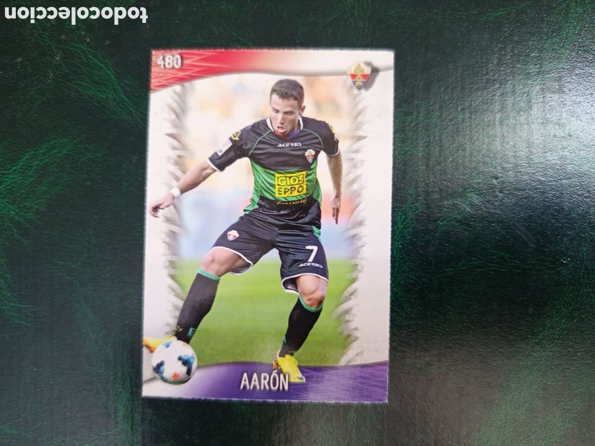 Fu&szlig;ball-Sticker: ❇️ CROMO ⚽ AAR&Oacute;N ELCHE 480 FICHAS LIGA QUIZ GAME 2014 13 14 2013 2014 MUNDICROMO ❇️
