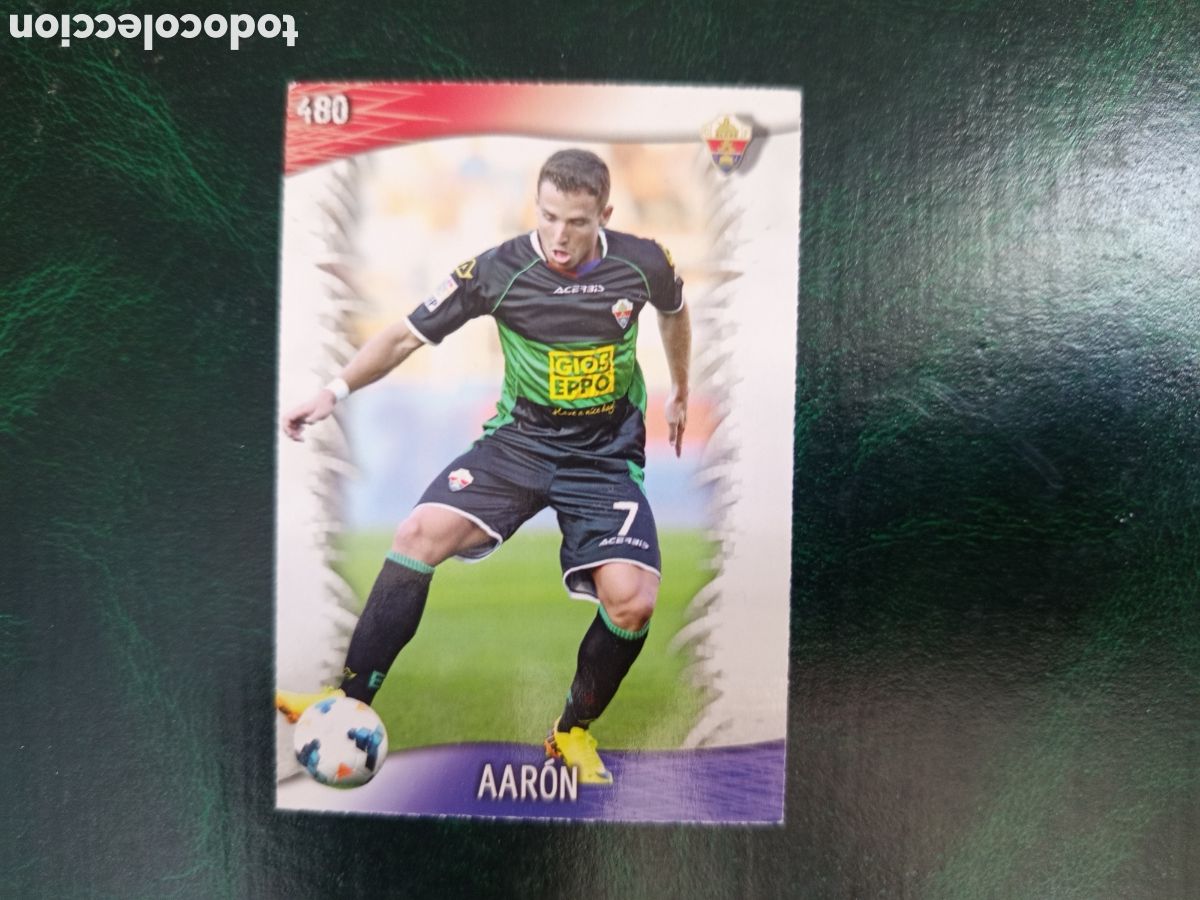 Fu&szlig;ball-Sticker: ❇️ CROMO ⚽ AAR&Oacute;N ELCHE 480 FICHAS LIGA QUIZ GAME 2014 13 14 2013 2014 MUNDICROMO ❇️