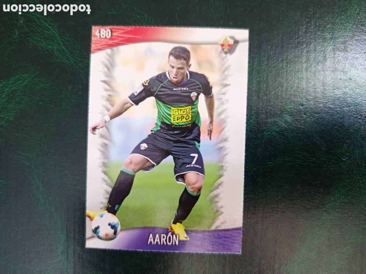 Fu&szlig;ball-Sticker: ❇️ CROMO ⚽ AAR&Oacute;N ELCHE 480 FICHAS LIGA QUIZ GAME 2014 13 14 2013 2014 MUNDICROMO ❇️